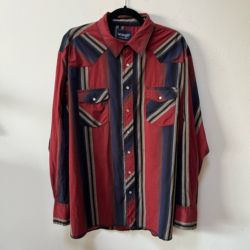 Vintage Wrangler Pearl Snap